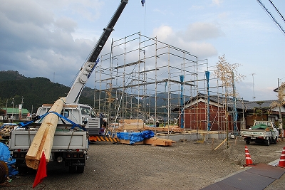 新築の建前・上棟