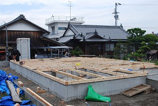 新築の建前・上棟準備