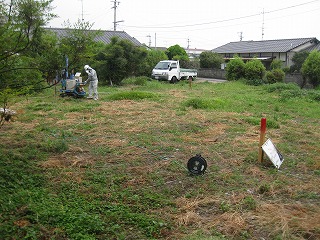 新築住宅の地盤調査