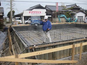 新築基礎工事