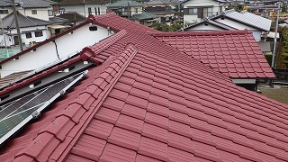 屋根の塗替え工事
