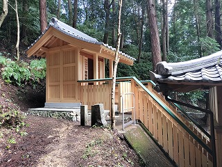 八幡神社・本殿完成 『遷座式』