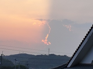 龍神さま・・が見えた！